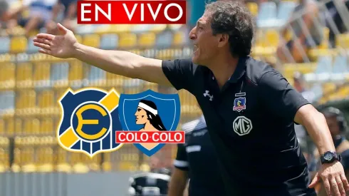 Mario Salas busca su primera victoria con Colo Colo.