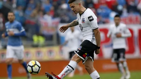 Damián Pérez alcanzó a estar seis meses en Colo Colo.