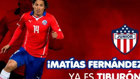 Matías Fernández en Junior