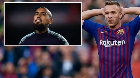 Arthur y Arturo Vidal