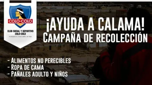 Los colocolinos se organizan para dar una mano