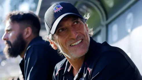 Mario Salas, DT de Colo Colo, durante el pasado Torneo de Verano FOX Sports Viña del Mar