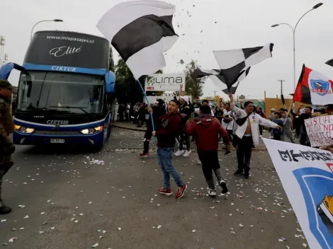 Apedrean bus de Colo Colo tras el triunfo ante Unión Española