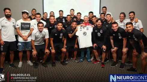 El bombero Héctor Sáez emocionó al plantel del Cacique