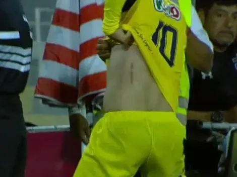 El duro encontrón entre Insaurralde y Droguett