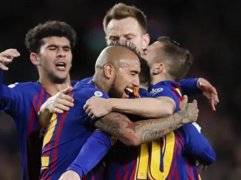 Vidal y Barcelona barren al Real Madrid y van por la Copa del Rey