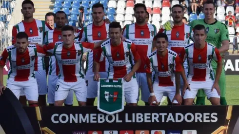 Palestino jugará la fase de grupos de Copa Libertadores.