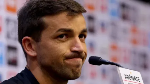 Gabriel Costa habló hoy para los medios.