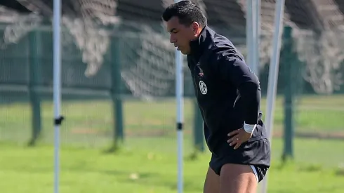 Paredes ya entrena con normalidad.