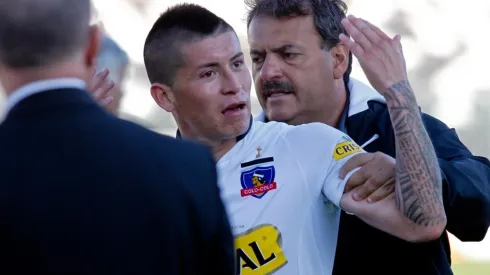 Jason Silva jugando en Colo Colo.