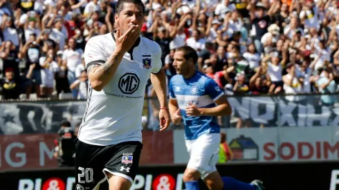 Jaime Valdés marcó el último gol ante la UC en el Monumental