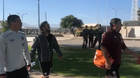 Valdivia, Carmona y Gutiérrez entrenaron con Wilson Ferrada