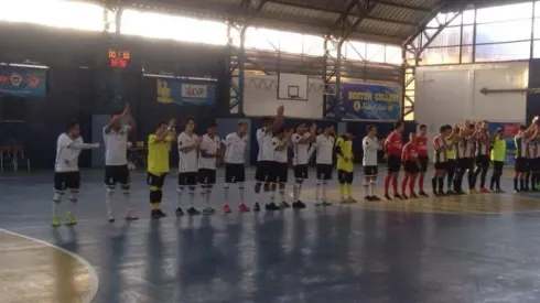 Colo Colo debutó hoy por el Torneo de Fútbol Sala.