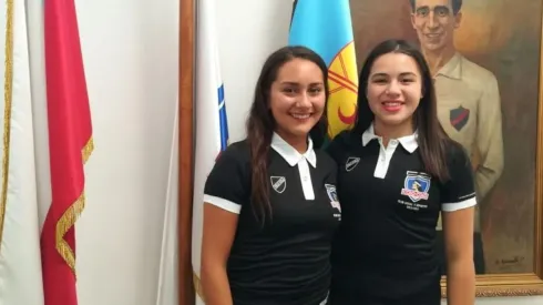 Las patinadoras son apoyadas por el Club Social y Deportivo Colo Colo