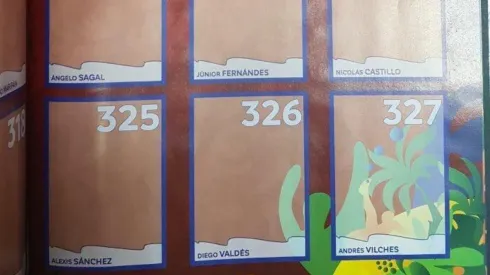 El albúm pone a Vilches como uno de los integrantes de la Roja