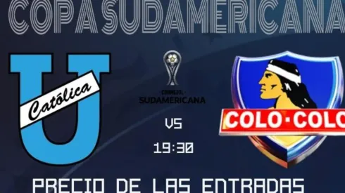 Así se venderán las entradas para ver a Colo Colo en la Sudamericana