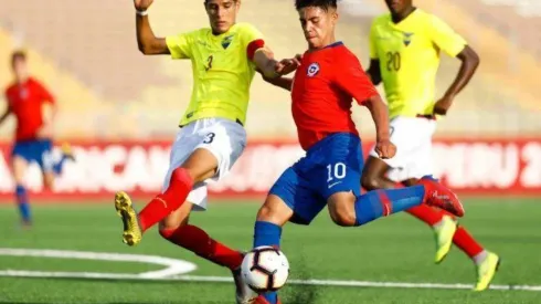 Alexander Aravena marcó el gol del triunfo para La Rojita Sub 17