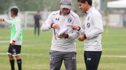 Visita de lujo: Barroso fue a un entrenamiento de la Sub 17 de Luis Mena