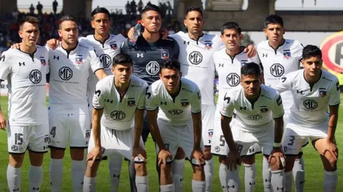 El equipo de Colo Colo que comenzó ante Coquimbo Unido.