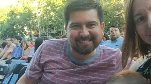 Claudio Agurto, fanático de Colo Colo fallecido en el Maratón de Santiago.