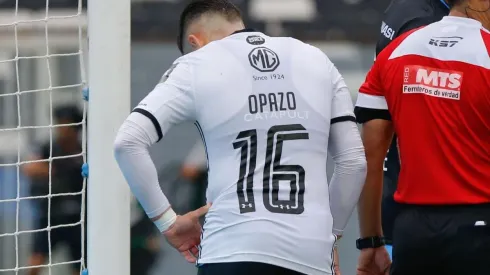 Óscar Opazo no se pudo recuperar.