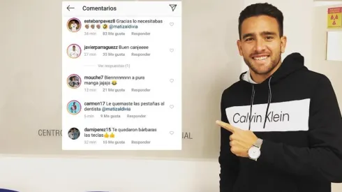 Zaldivia con su canje y el plantel que lo "mató".