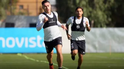 Óscar Opazo trabajando el Monumental.