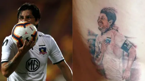 Un hincha homenajeó a Pajarito haciéndose un tatuaje