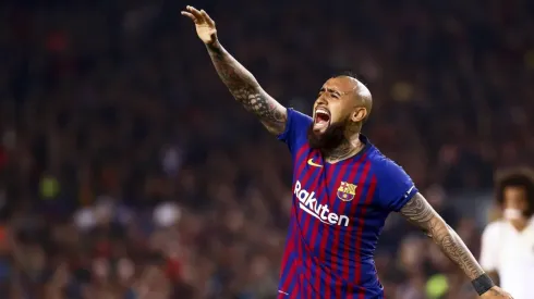 Arturo Vidal va por un nuevo título con el Barcelona