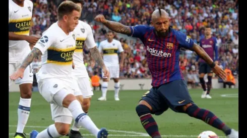 Fanáticos de Boca Jrs están vueltos locos con Arturo Vidal