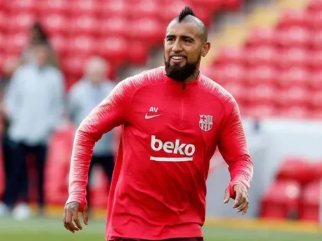 FOTOS | Arturo Vidal entrenó en la cancha de Liverpool
