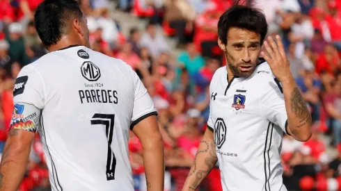 Valdivia y Paredes en La Calera. Colo Colo ahora quiere ganar.