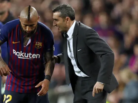 Las críticas que recibió Valverde por sacar a Arturo Vidal