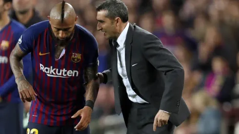 Arturo Vidal fue reemplazado por Arthur pese a su buen primer tiempo