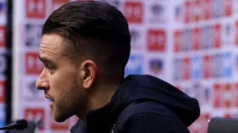 Zaldivia sólo piensa en el partido ante Palestino