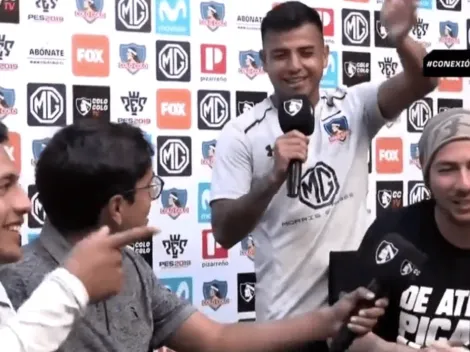 VIDEO | ¡Se las saben! Aguilera y Morales cantan al ritmo de la gente: “¡Salta la Garra Blanca descontrolada!”