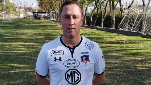 Luis Mena es entrenador de la sub 17 de Colo Colo