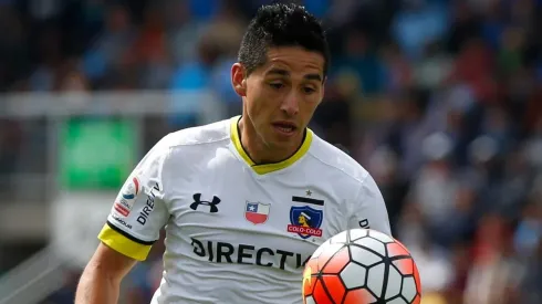 Juan Delgado se fue el año 2014 de Colo Colo