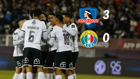 Colo Colo derrotó 3-0 a Audax Italiano en el Monumental