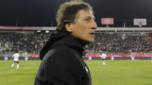Mario Salas en el triunfo de Colo Colo ante Audax.