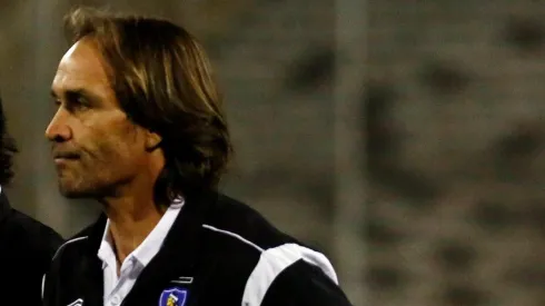 Marcelo Ramírez como preparador de arqueros en Colo Colo