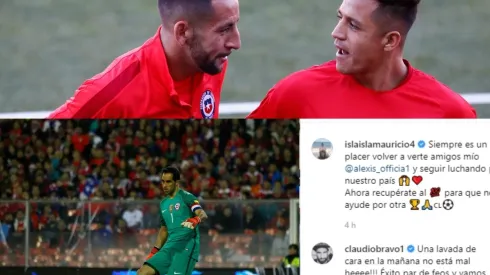 Claudio Bravo troleó a sus ex compañeros