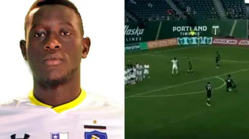 Modou Jadama sorprendió con un gran tiro libre