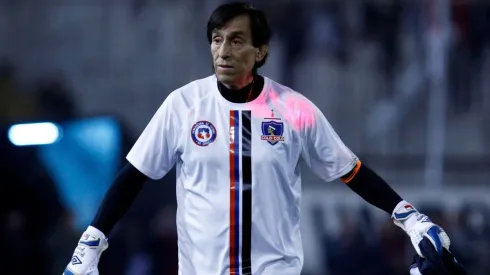 Roberto Rojas en el Monumental