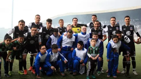 El equipo de Colo Colo que salió ante Puerto Montt.