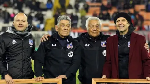 Jorge Toro y Manuel Muñoz recibieron reconocimiento en el Monumental