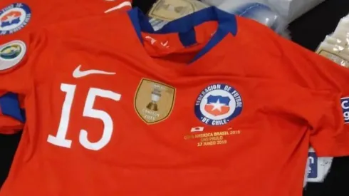 La camiseta de Chile para la Copa América.