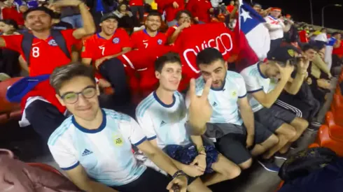 Los Displicentes viendo a Chile