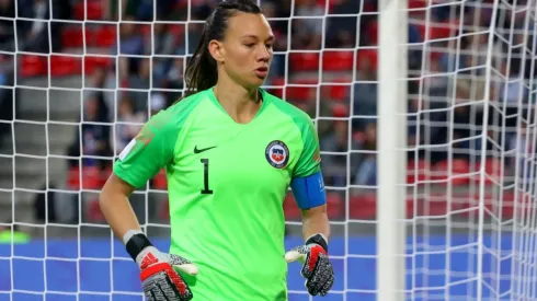 Tiane Endler no quedó del todo conforme.