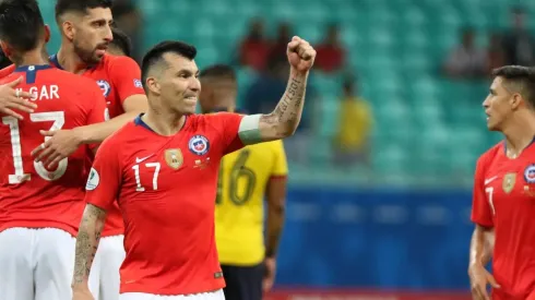 Gary Medel tras el triunfo de Chile.